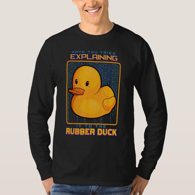 Camiseta ¿Has Intentado Explicarlo A Una Red De Duck De Cau (Anverso)
