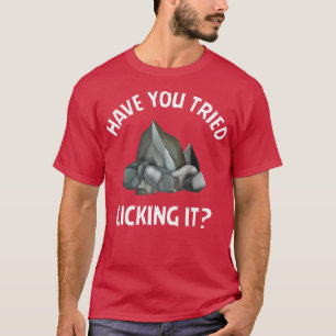 Camiseta ¿Has Intentado Licerlo Coleccionador De Rock Lapid