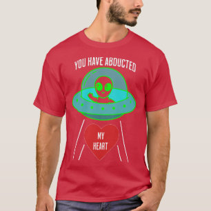 Camiseta Has secuestrado mi corazón verde y rojo