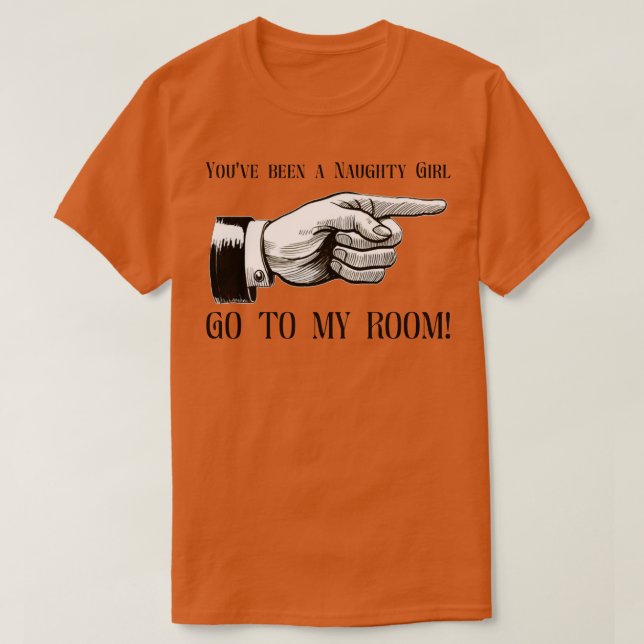 Camiseta Has Sido Un Chica travieso (Diseño del anverso)