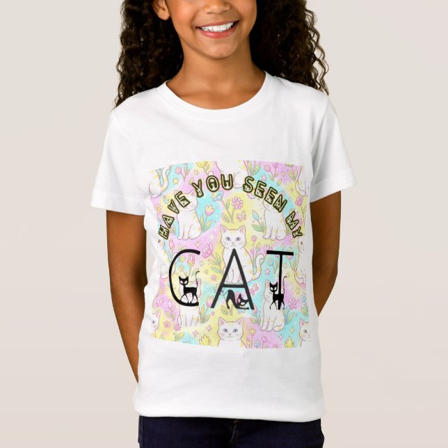 CAMISETA ¿HAS VISTO A MI GATO (Anverso)