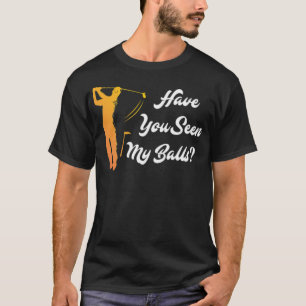 Camiseta ¿Has visto mal mi deporte asiático de golf Balls