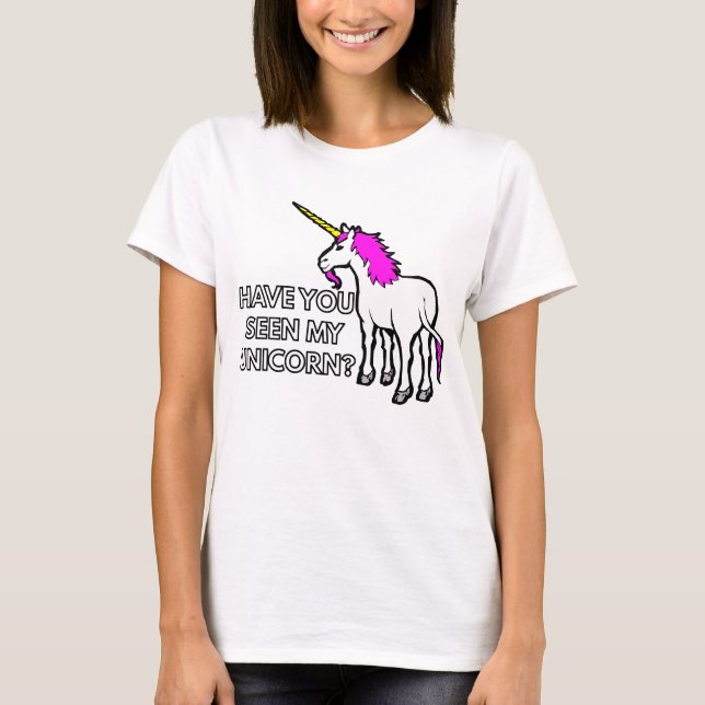 Camiseta Has Visto Mi Unicornio (Anverso)