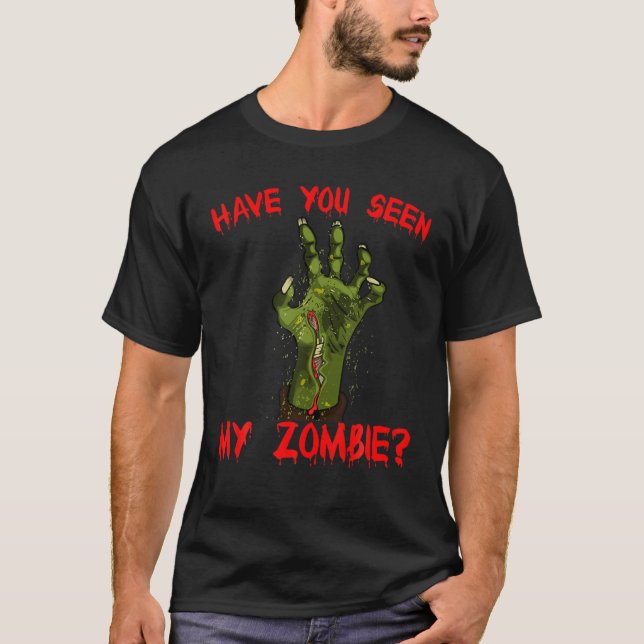 Camiseta Has Visto Mi Zombie | Halloween (Anverso)