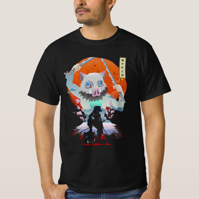 Camiseta Hashibira Inosuke Xmas (Anverso)