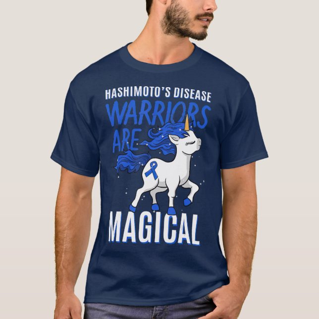 Camiseta Hashimotos Enfermedad de Unicornio linfocítico cró (Anverso)