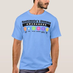 Camiseta Hashimotos Enfermedades Discapacidad Síntomas de C