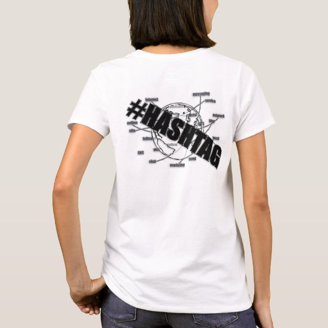 CAMISETA HASHTAG (Reverso)