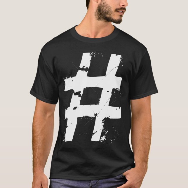 CAMISETA HASHTAG (Anverso)