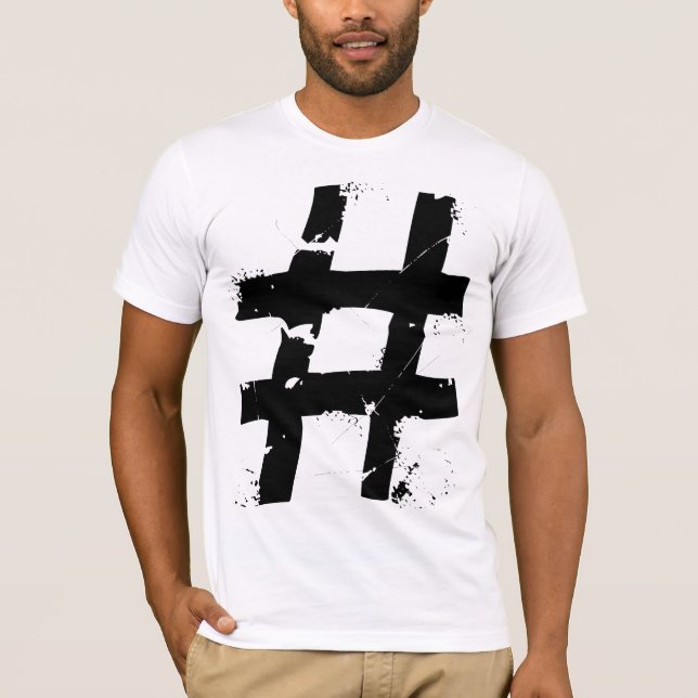 CAMISETA HASHTAG (Anverso)