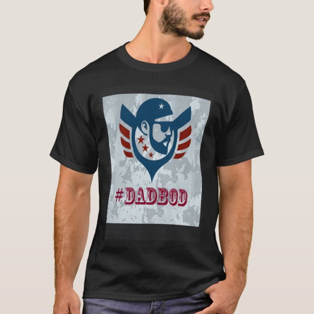 Camiseta Hashtag Dad Bod (Anverso)