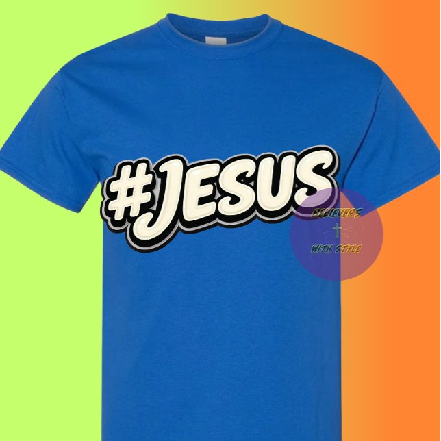 Camiseta Hashtag - JESÚS - Cristiano (Subido por el creador)