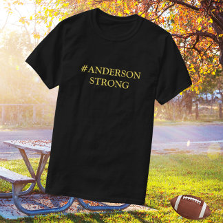 Camiseta HASHTAG Nombre de familia FUERTE