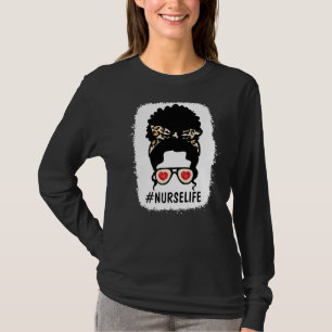 Camiseta Hashtag Nurselife Panic Study Plan Care Clinicals