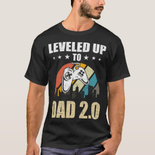 Camiseta Hasta Dad 2.0 Funny Video Gamer Gaming Gif