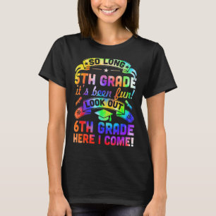 Camiseta Hasta El 6° Grado De La Escuela De Primaria Aquí M