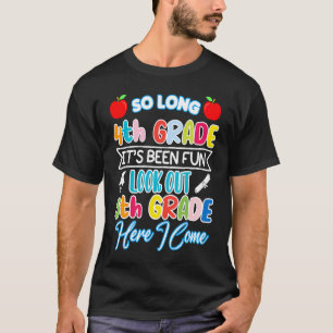 Camiseta Hasta El Cuarto Grado Aquí Llego A La Graduación 5