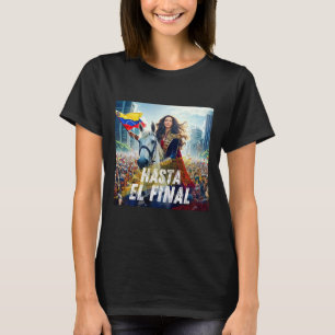 Camiseta Hasta el final María Corina Machado