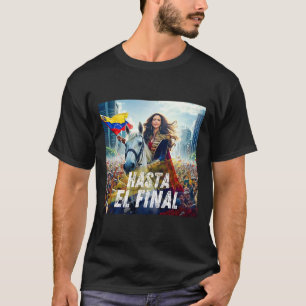 Camiseta Hasta el final María Corina Machado