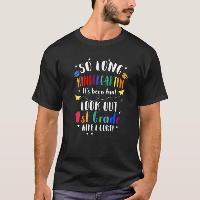 Camiseta Hasta El Primer Grado De La Primera Infancia Aquí  (Anverso)