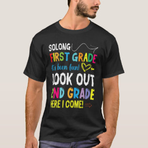 Camiseta Hasta el primer grado ha sido divertido mirar haci