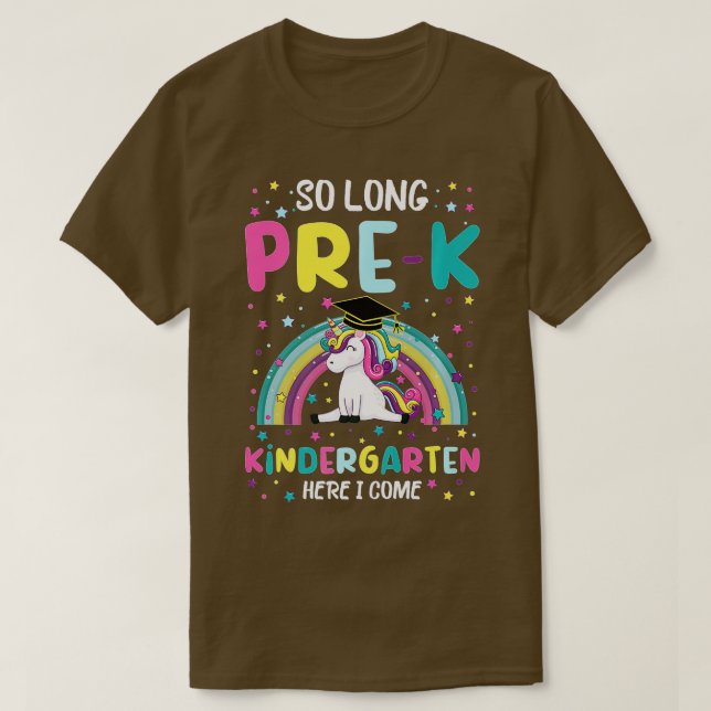 Camiseta Hasta Hace Tiempo Que El Jardín De Niños De PreK A (Diseño del anverso)