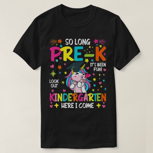 Camiseta Hasta Hace Tiempo Que El Jardín De Niños De PreK A (Diseño del anverso)