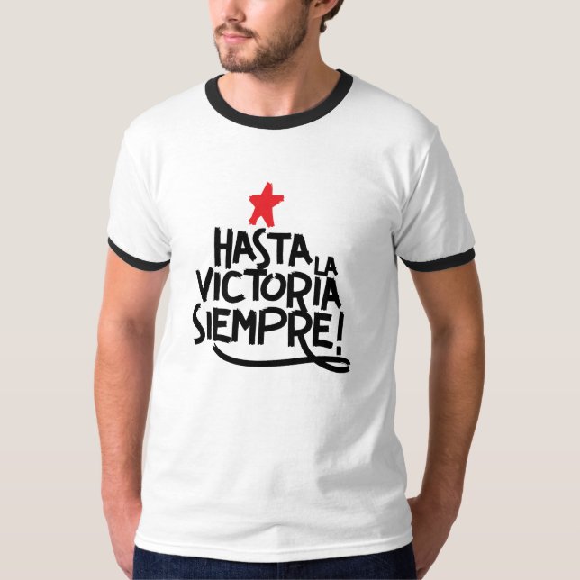 Camiseta Hasta la Victoria (Anverso)