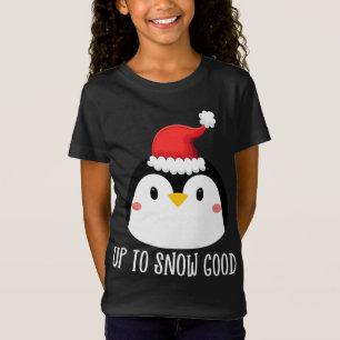 Camiseta Hasta nieve, buen pingüino frente al pingüino Sant