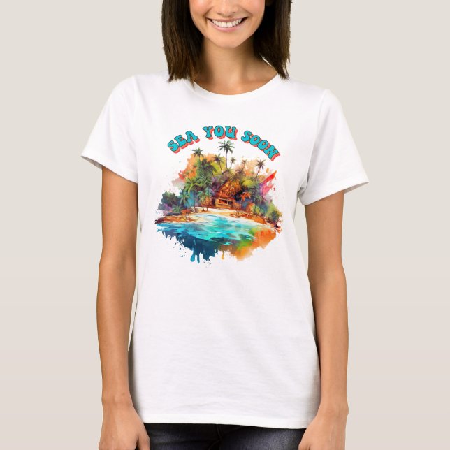 Camiseta Hasta pronto (Anverso)