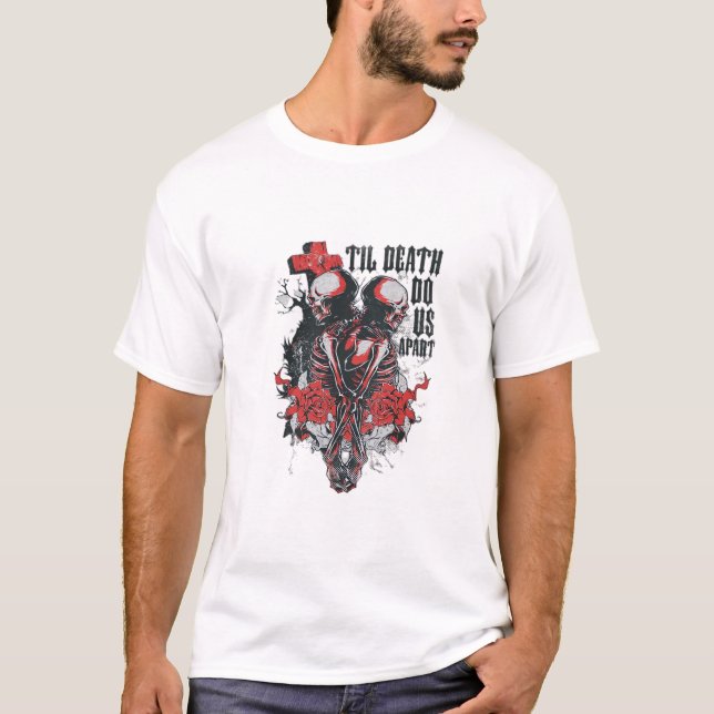 Camiseta Hasta que la muerte nos aparte (Anverso)
