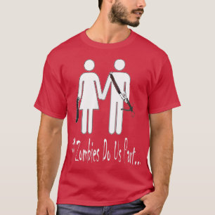 Camiseta Hasta que los zombies nos separen Novia Zombie Wal