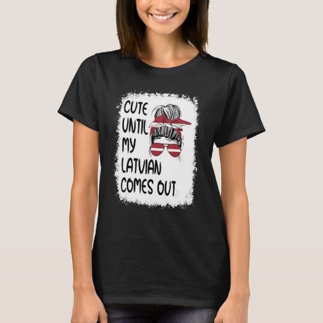 Camiseta Hasta que salga mi letón (Anverso)