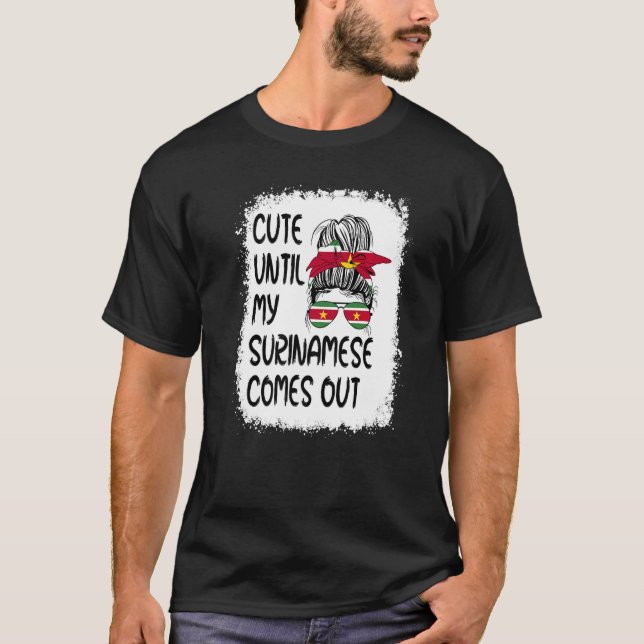 Camiseta Hasta que salga mi surinamés (Anverso)