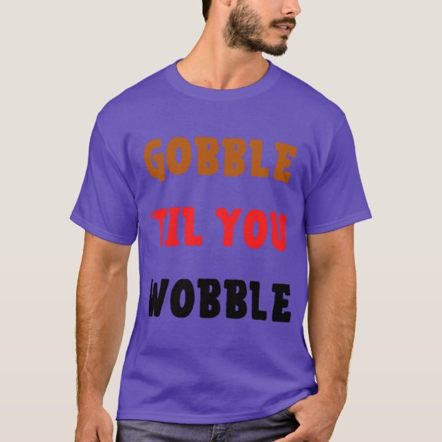 Camiseta hasta que te tambalees (Anverso)