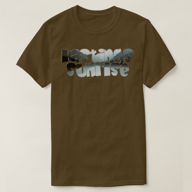Camiseta Hastings Sunrise (Diseño del anverso)