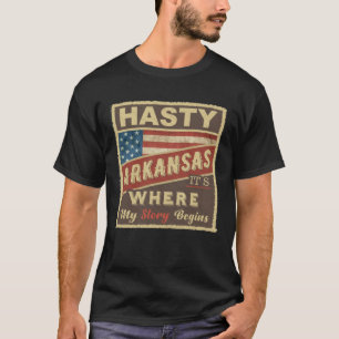 Camiseta HASTY, AR Es donde comienza mi historia