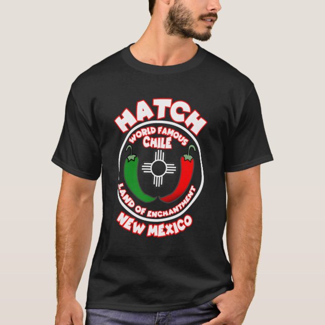 Camiseta Hatch Nuevo México Mundo Famoso Chile Tierra De En (Anverso)