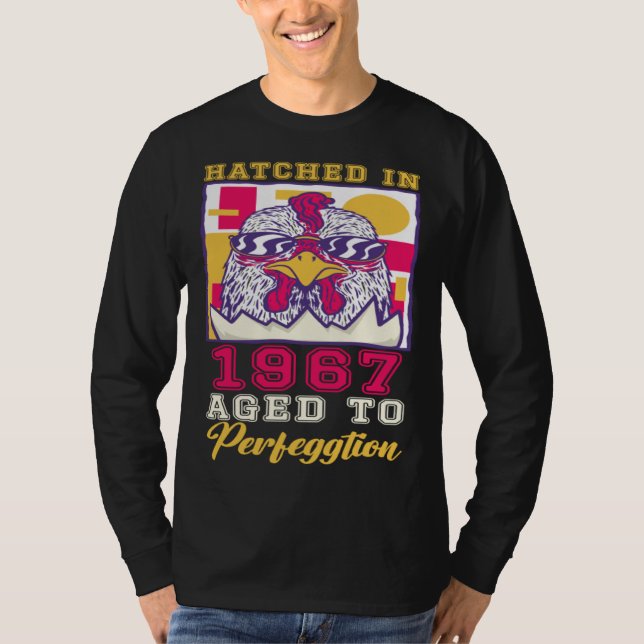 Camiseta Hatched in 1967 Aged to Perfeggtion (Anverso)