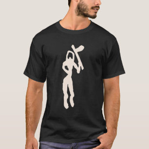 Camiseta Hatchet Pictograph Cave Pintura Art