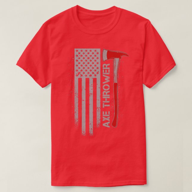 Camiseta Hatchet Throwi (Diseño del anverso)