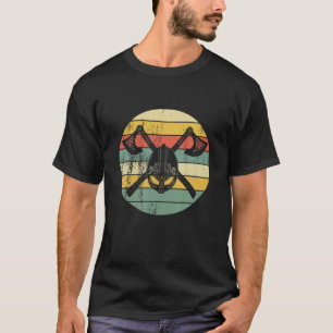 Camiseta Hatchets con el retro de derrame de hachas de cose