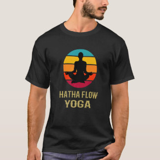 Camiseta Hatha Flow Yoga Yoga Profesor Yoga Atardecer Vinta