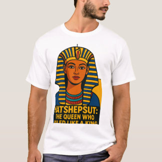 Camiseta Hatshepsut Icon – Ancient Egypt Graffiti Style