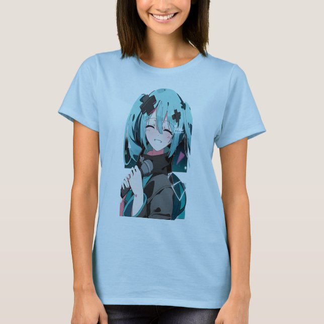 Camiseta Hatsune miku (Anverso)