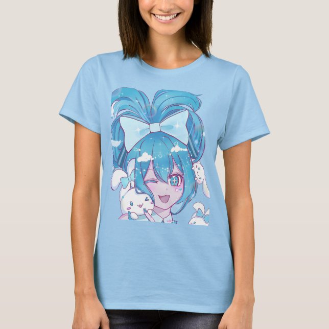 Camiseta Hatsune miku (Anverso)