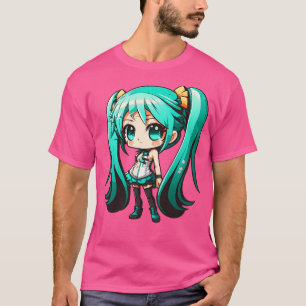 Camiseta Hatsune Miku - Chibi Vocaloide 4