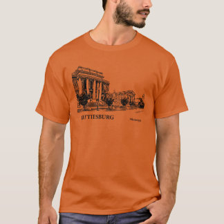 Camiseta Hattiesburg Mississippi sobredimensionado