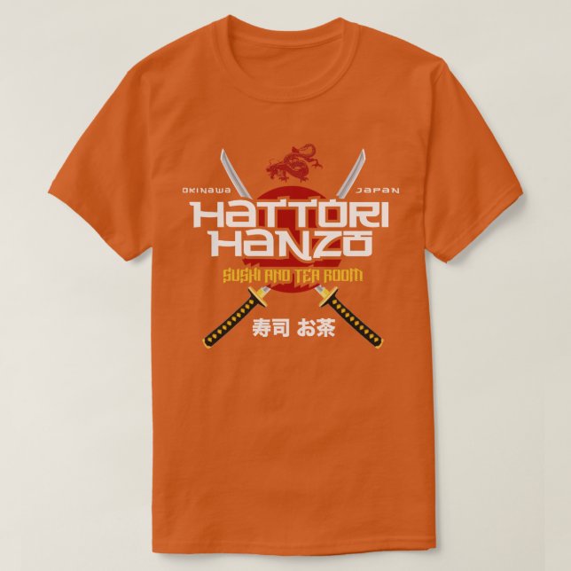 Camiseta Hattori Hanzo (Diseño del anverso)
