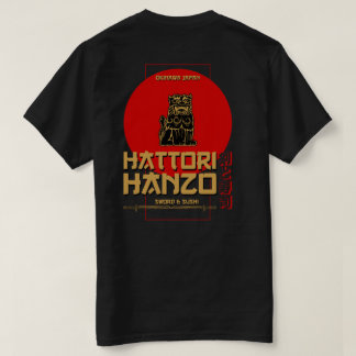 Camiseta Hattori Hanzo, Cultura Japonesa, Samurái & Sushi